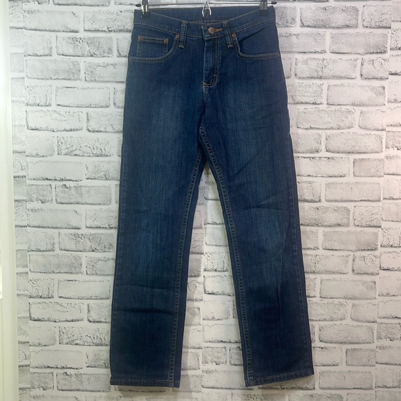 Lee Premium Select Slim Fit Jeans w/Adjustable Waistband 14 - Picture 1 of 8